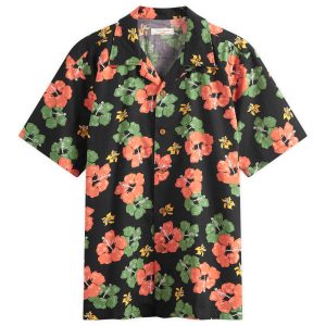 Nudie Jeans Co Arvid Flower Hawaii Vacation Shirt