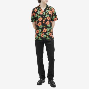 Nudie Jeans Co Arvid Flower Hawaii Vacation Shirt