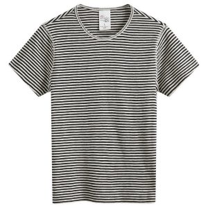 Nudie Eve Stripe Slub T-Shirt