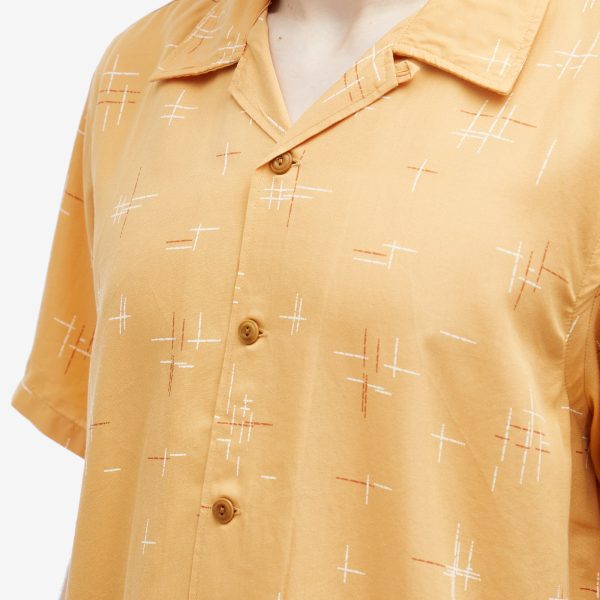 Nudie Jeans Co Arvid 50s Hawaii Vacation Shirt