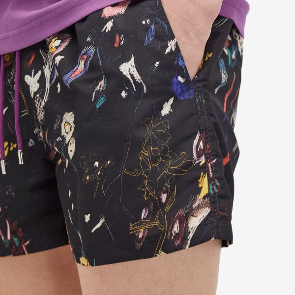 Paul Smith Botanical Print Swim Shorts