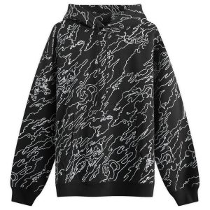 Maharishi Maha Basquiat Camo Hooded Sweat