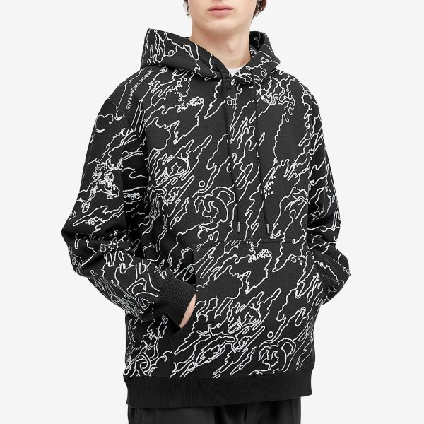 Maharishi Maha Basquiat Camo Hooded Sweat