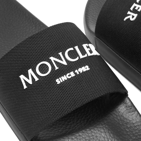 Moncler Basile Logo Print Pool Slide