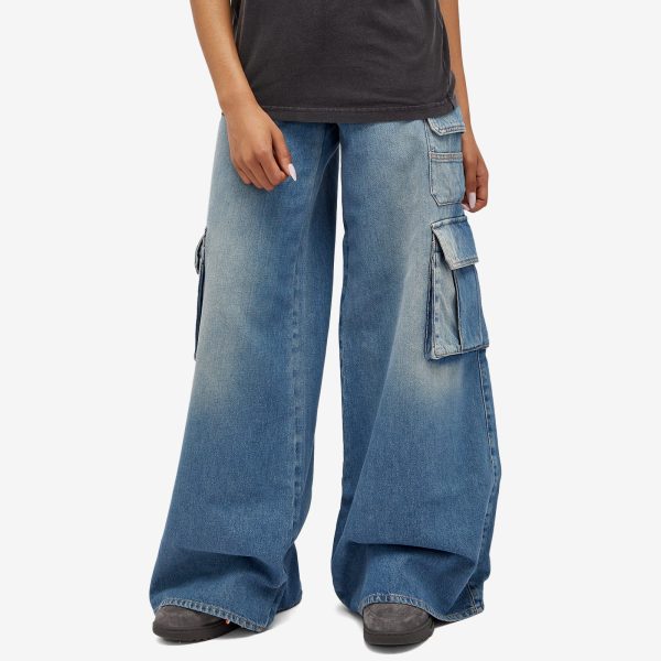 Off-White Cargo Wide Pants