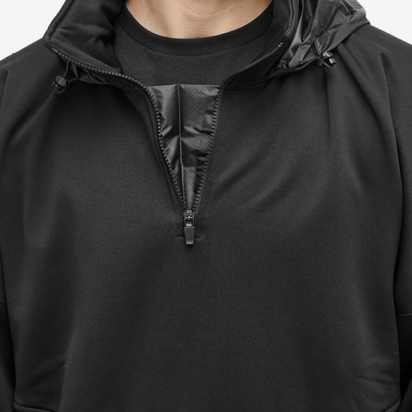 Poliquant Fleece Hooded Quarter Zip Sweatshirt