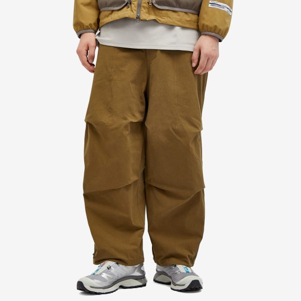 Poliquant Wide Zip Tucked Pants