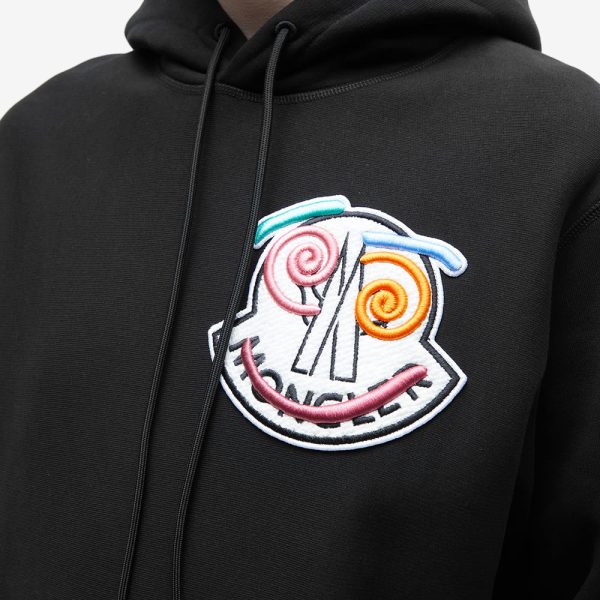 Moncler Genius Smiley Logo Popover Hoodie