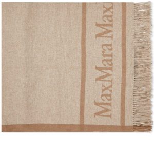 Max Mara Hilde Logo Scarf