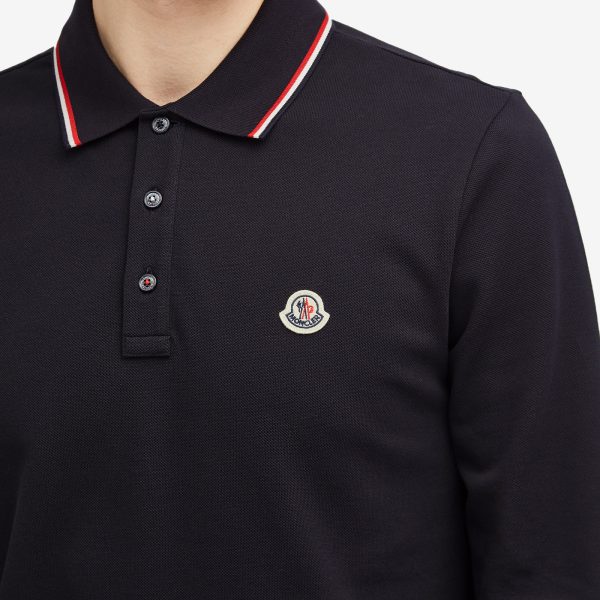 Moncler Long Sleeve Polo T-Shirt