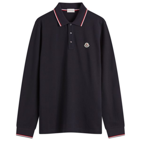 Moncler Long Sleeve Polo T-Shirt