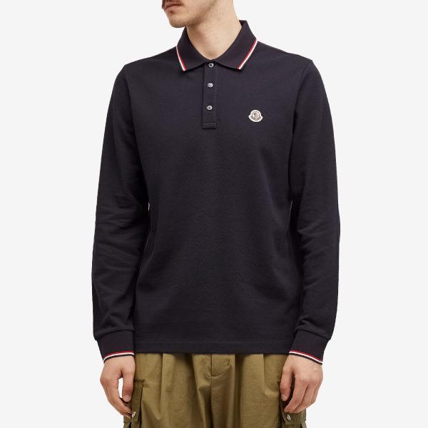 Moncler Long Sleeve Polo T-Shirt