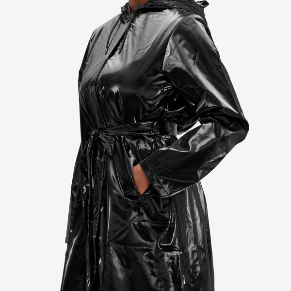 Rains A-Line Long Rain Coat