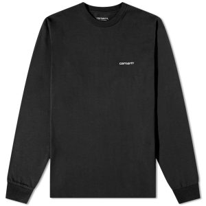 Carhartt WIP Long Sleeve Script Embroidery T-Shirt