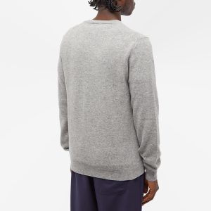 Comme des Garçons Play Invader Heart V-Neck Knit