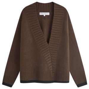 JW Anderson Slanted V Neck Jumper