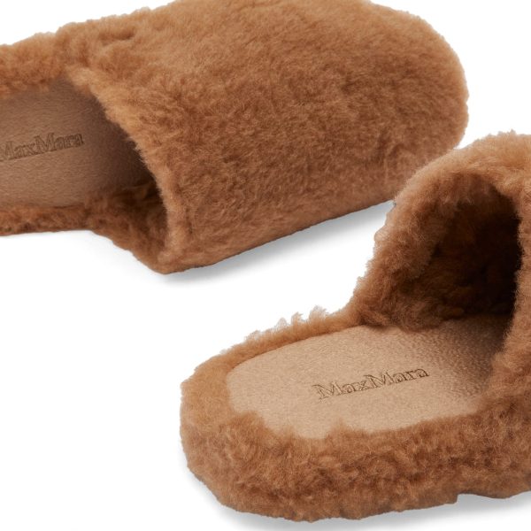 Max Mara Shearling Teddy Slipper