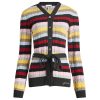 Ganni Logo Wool Mix Belt Cardigan