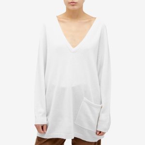 Max Mara Knitted V-Neck Jumper