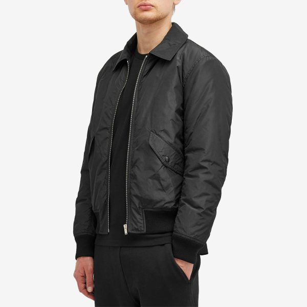 Saint Laurent Nylon Taffeta Bomber Jacket