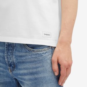 Saint Laurent Vintage Patch Logo T-Shirt