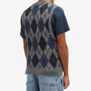 Our Legacy Argyle Knit Vest