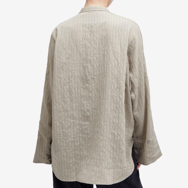 Studio Nicholson Kimono Sleeve Grandad Collar Shirt