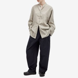 Studio Nicholson Kimono Sleeve Grandad Collar Shirt