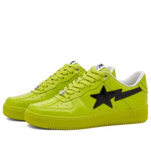 A Bathing Ape BAPE Sta Painted Leather Sneaker