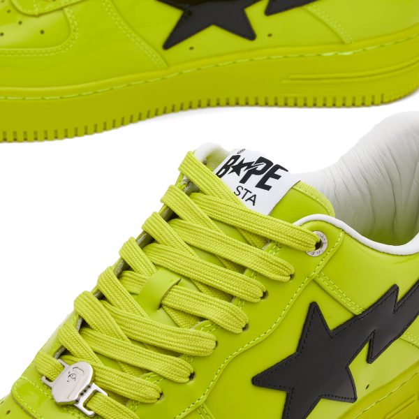 A Bathing Ape BAPE Sta Painted Leather Sneaker