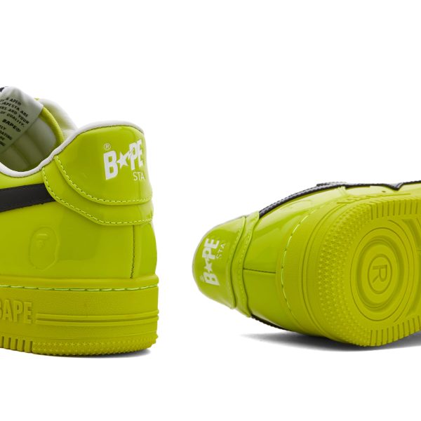 A Bathing Ape BAPE Sta Painted Leather Sneaker