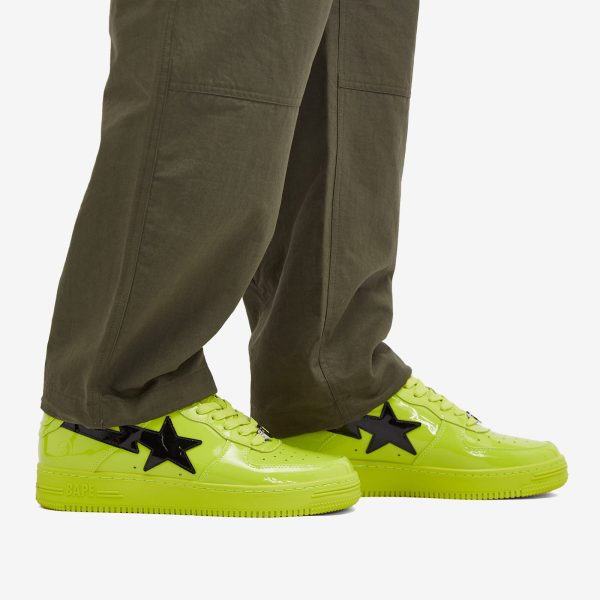 A Bathing Ape BAPE Sta Painted Leather Sneaker