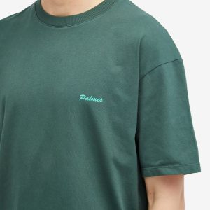 Palmes Dyed Chest Logo T-Shirt