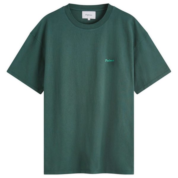 Palmes Dyed Chest Logo T-Shirt