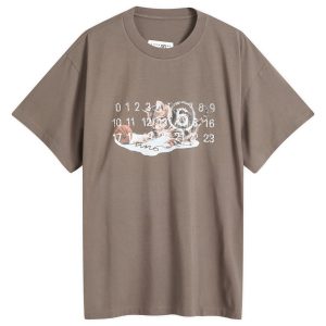 MM6 Maison Margiela Kitten Number Logo T-Shirt