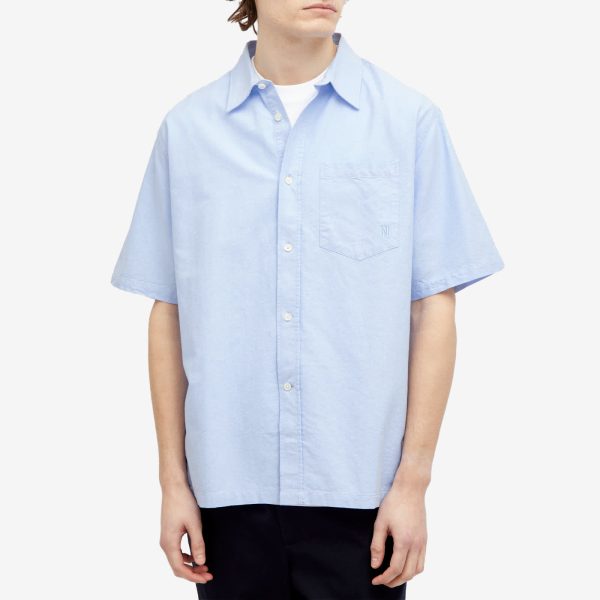 Norse Projects Ivan Oxford Monogram Shirt