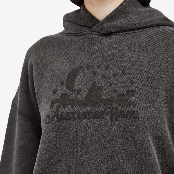 Alexander Wang Skyline Print Hoodie