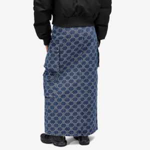 Daily Paper Zora Denim Cargo Skirt