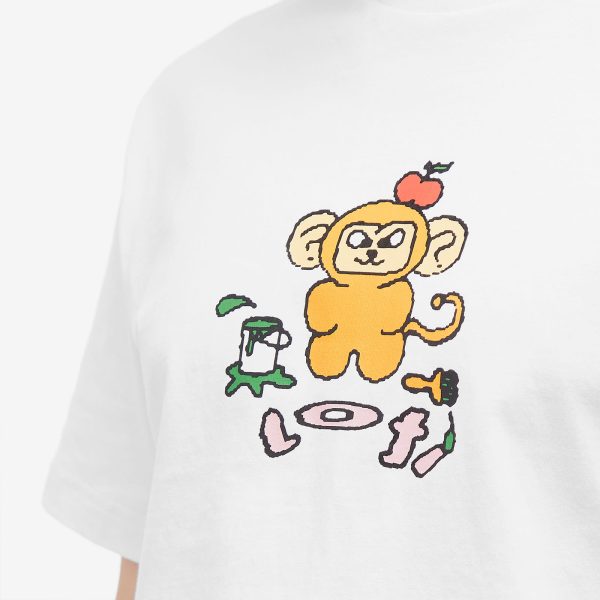 Lo-Fi Art Monkey T-Shirt