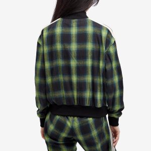 Palm Angels Classic Logo Check Bomber Jacket