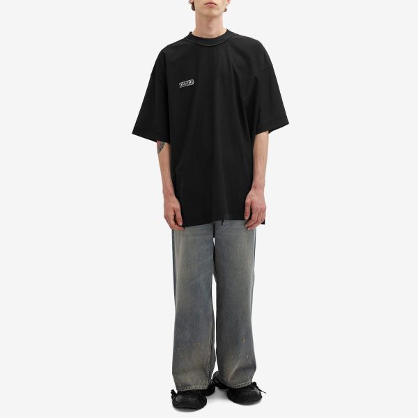 VETEMENTS Inside Out Label T-Shirt