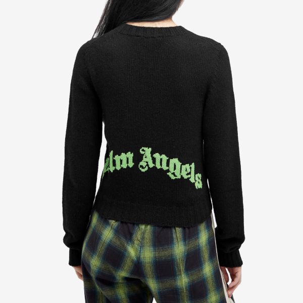 Palm Angels Curved Logo Sweater