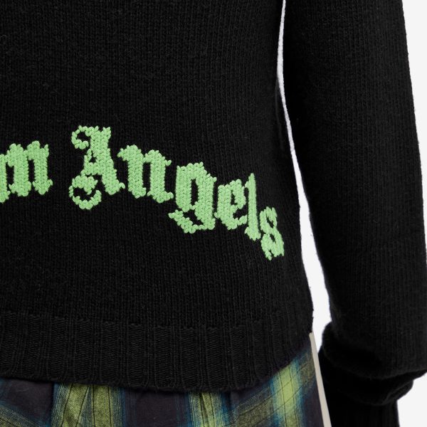 Palm Angels Curved Logo Sweater