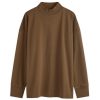 MHL by Margaret Howell Thermal Mock Neck Sweatshirt