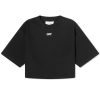 Off-White Off Stamp Logo Rib Crop T-Shirt