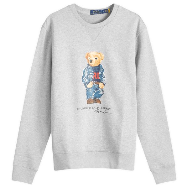 Polo Ralph Lauren Denim Bear Crew Sweatshirt