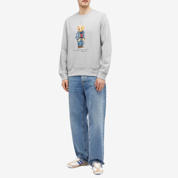 Polo Ralph Lauren Denim Bear Crew Sweatshirt