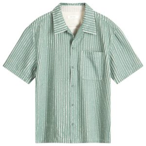 Craig Green Hand-Frayed Stripe Vacation Shirt