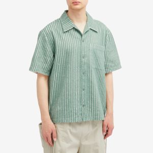 Craig Green Hand-Frayed Stripe Vacation Shirt