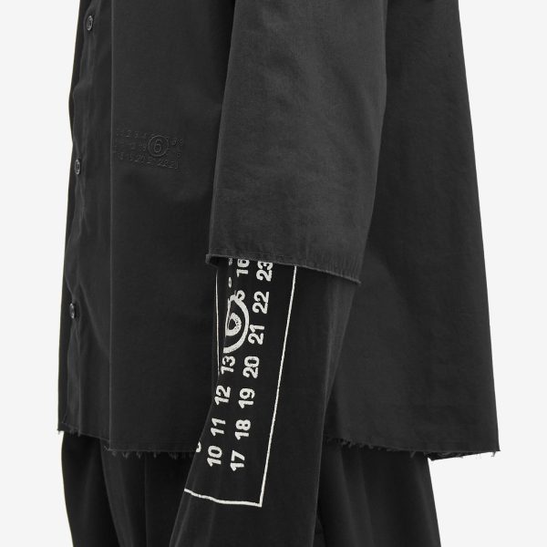 MM6 Maison Margiela Double Sleeve Layer Shirt